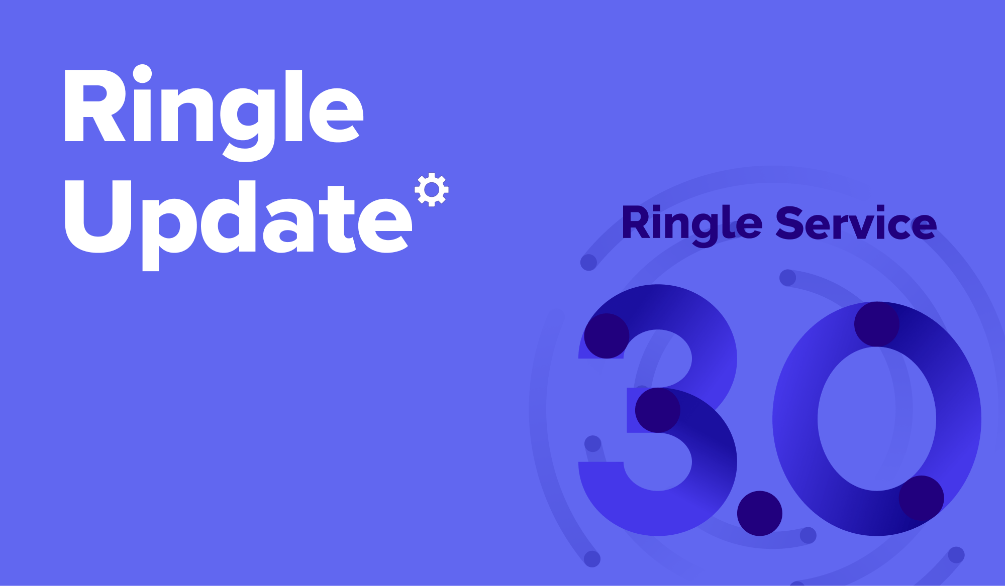 Ringle 3.0 update notice image.