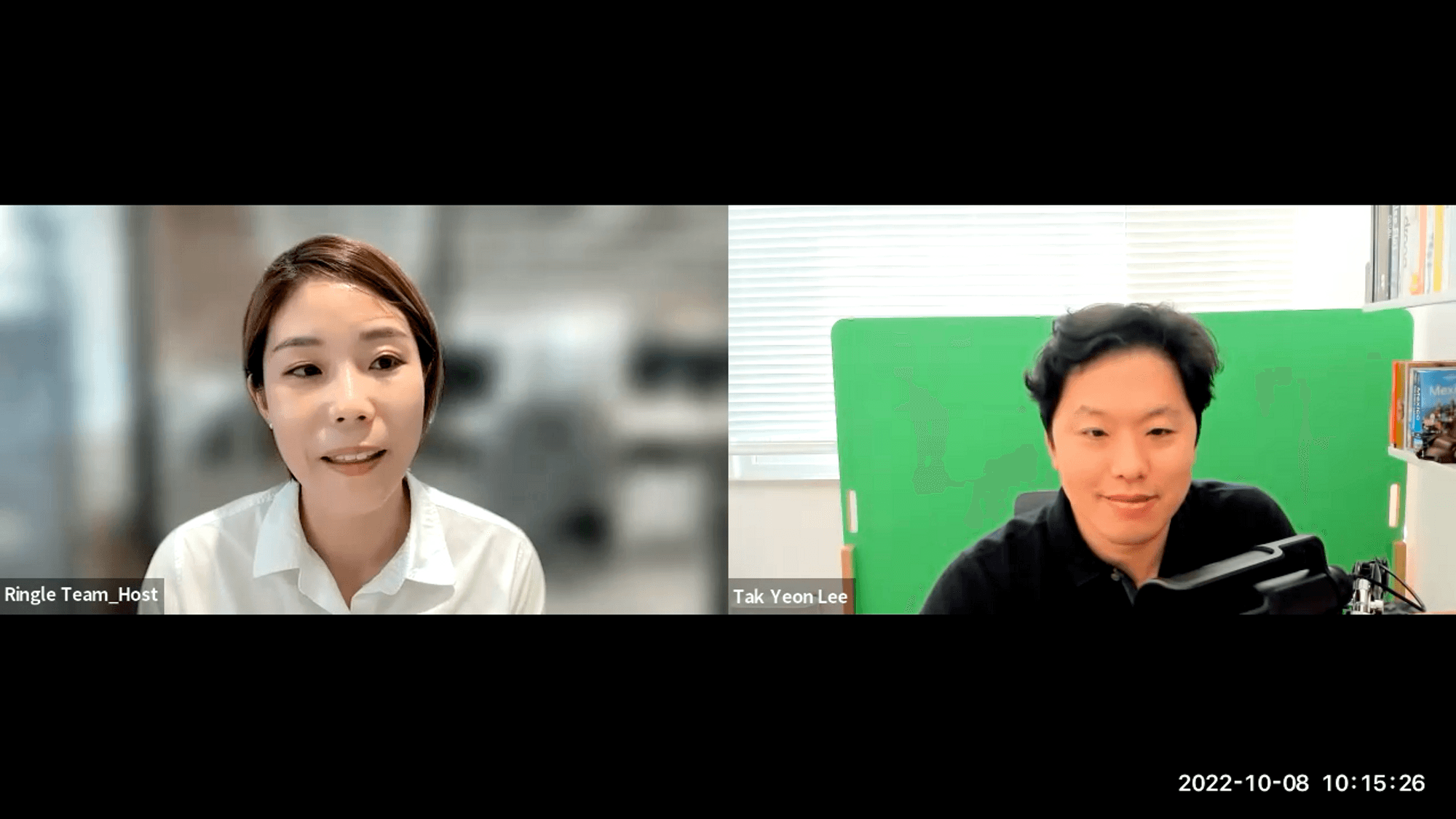 탁연님 강연 진행