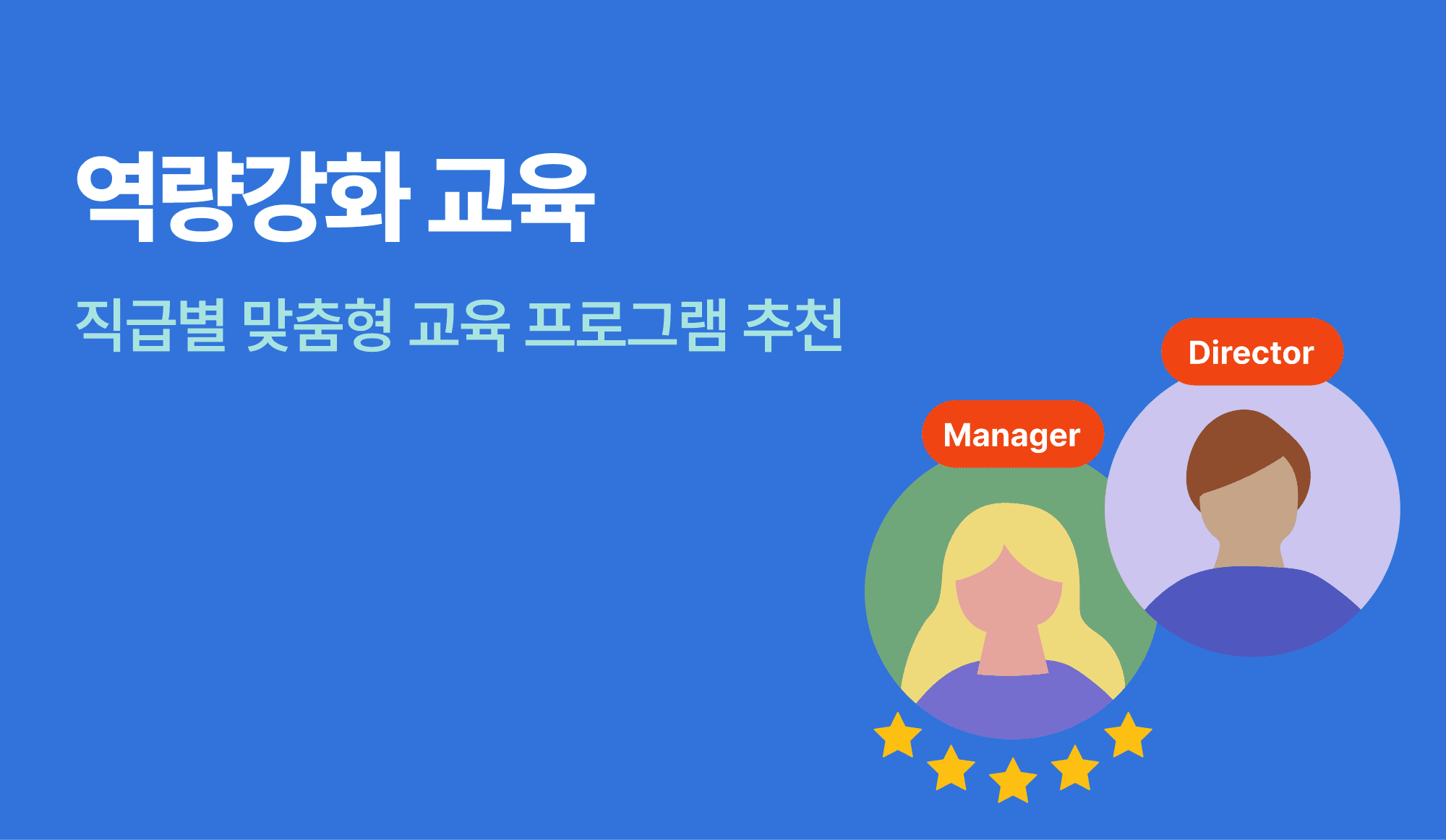 역량강화 교육을 표현한 인포그래픽.